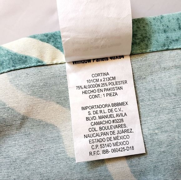 NWT Kate Aurora Lattice Clover Ultra Luxurious Window Curtains - 40 in. … - Picture 6 of 7